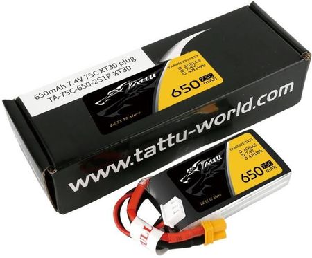 Tattu Akumulator 650Mah 7.4V 75C 2S1P - zdjęcie 3