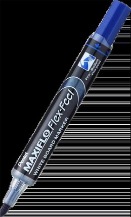 Pentel Marker Z Tłoczkiem Maxiflo Do Białych Tablic Końcówka Flex Feel Kolor Niebieski