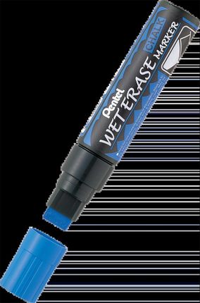 Pentel Marker Kredowy Wet Erase Gruba Końcówka Kolor Niebieski