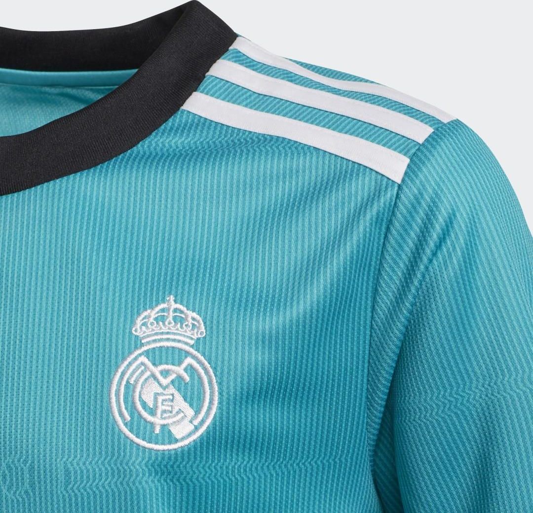 adidas Real Madrid Youth third Soccer Jersey 2019/20 - Teal