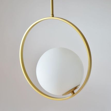 Mcodo Minimalistyczna złota lampa Bella glamour (P82022350GOLD)