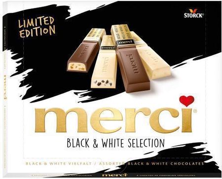 Merci Black & White Selection czekoladki 240g