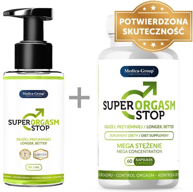 Super Orgasm Stop Na Przedwczesny Wytrysk Opóźnienie Orgazmu 150 Ml