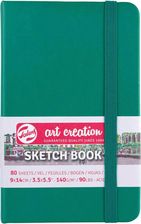 Zdjęcie Talens Art Creation Sketchbook 9 X 14 Cm 140 G Green - Głowno