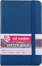 Zdjęcie Talens Art Creation Sketchbook 9 X 14 Cm 140 G Navy Blue - Łódź