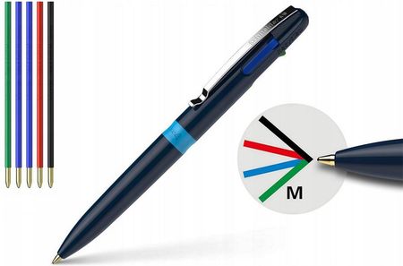 Schneider Długopis Automatyczny 4 Kolory