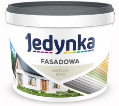 Farba Jedynka Emulsja Fasadowa Subtelny Ecru 2,7 L