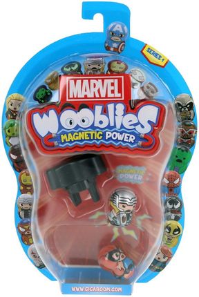 Cicaboom S.R.L. Marvel Wooblies Figurki Magnetyczne 2 Pak + Wyrzutnia Seria 1 Wbm008 04