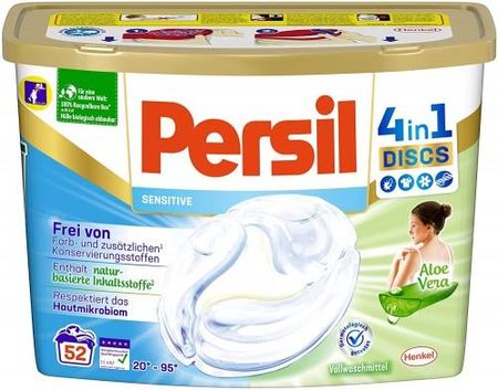 Henkel Persil Sensitive Discs 4 W 1 Kapsułki 52szt.