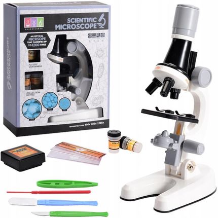 Madej Mikroskop Edukacyjny Dla Dzieci 100X400X1200