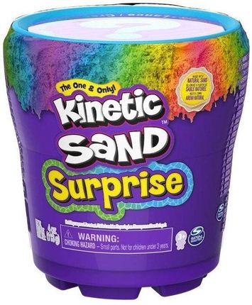 Spin Master Kinetic Sand Surprise Piasek Kinetyczny Kolorowy Z Niespodzianką 6059408 P18