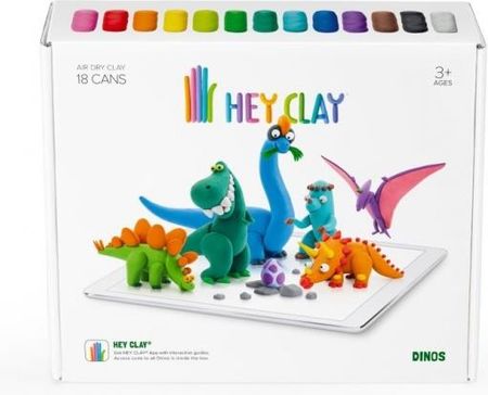 Tm Toys Masa Plastyczna Hey Clay Dinozaury