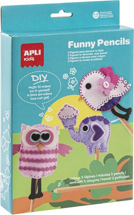 Apli Kids Zestaw Artystyczny Do Szycia Śmieszne Ołówki