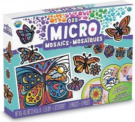 Orb Zestaw Artystyczny Mikro Mozaiki Mozaika Motyle 51464