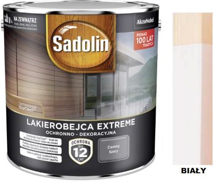 Sadolin Extreme Lakierobejca Ochronna 0,75L Biały