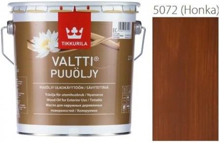 Tikkurila Valtti Wood Oil 0,9L Olej Do Drewna Kolor 5072 Honka