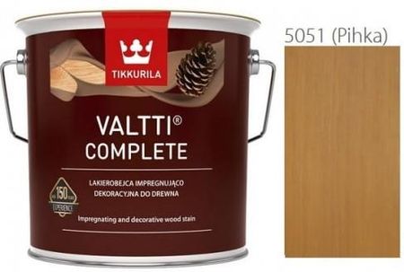 Tikkurila Valtti Complete 2,7L Lakierobejca Kolor 5051 (Pihka)