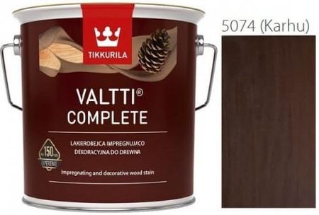 Tikkurila Valtti Complete 2,7L Lakierobejca Kolor 5074 (Karhu)