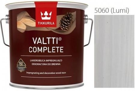 Tikkurila Valtti Complete 2,7L Lakierobejca Kolor 5060 (Lumi)