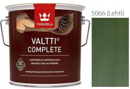 Tikkurila Valtti Complete 0,9L Lakierobejca Kolor 5066 (Lehti)