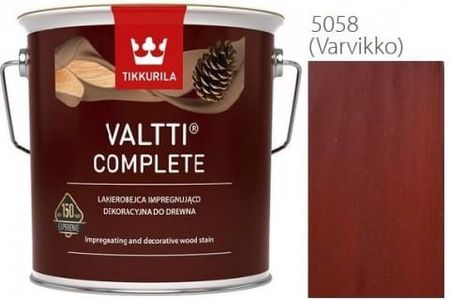 Tikkurila Valtti Complete 0,9L Lakierobejca Kolor 5058 (Varvikko)