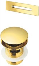Deante gold Zestaw akcesoriów do wanny korek i przelew KYY_Z10B - Akcesoria do hydrauliki