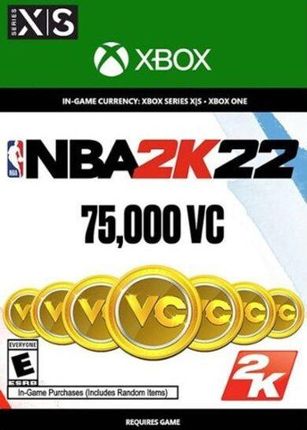 NBA 2K22 - 75000 VC (Xbox)