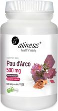 Zdjęcie Aliness Pau d’Arco sproszkowana kora Lapacho 500 mg 100 kaps - Pacanów