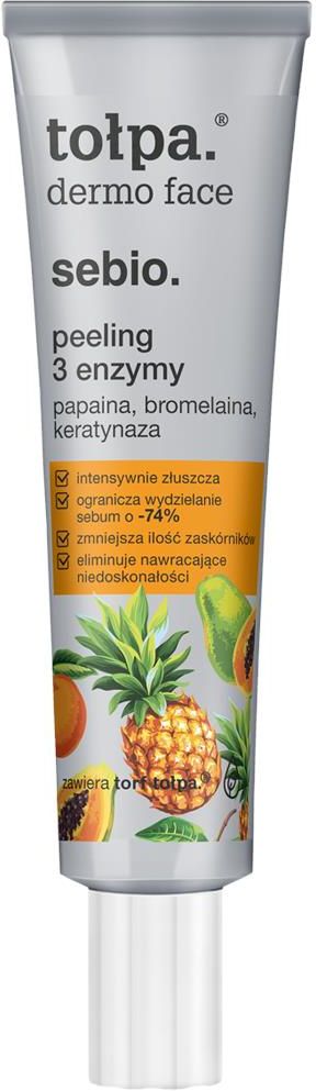 Tołpa Peeling 3 Enzymy 40Ml - zdjęcie 2 Tołpa Peeling 3 Enzymy 40Ml