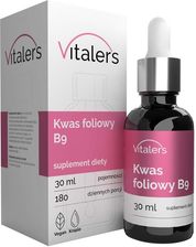 Preparat Medycyny Naturalnej Vitaler's Kwas Foliowy (Witamina B9) 400 ...