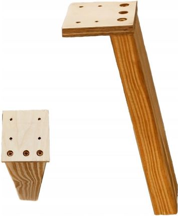 Noga drewniana surowa do stolika typ Loft 45 cm (NOG_450_DN_PRO_1)