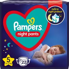 Pampers Night Pants Pieluchomajtki Rozmiar 5 22Szt. - Pieluchy