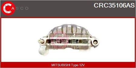 Casco Prostownik Alternator Crc35106As