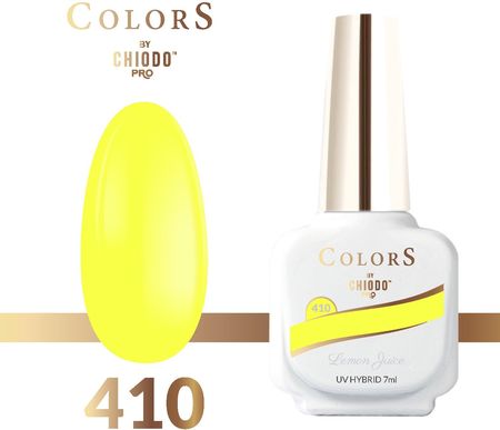 Chiodopro Lakier hybrydowy Colors By nr 410 Lemon Juice 7ml