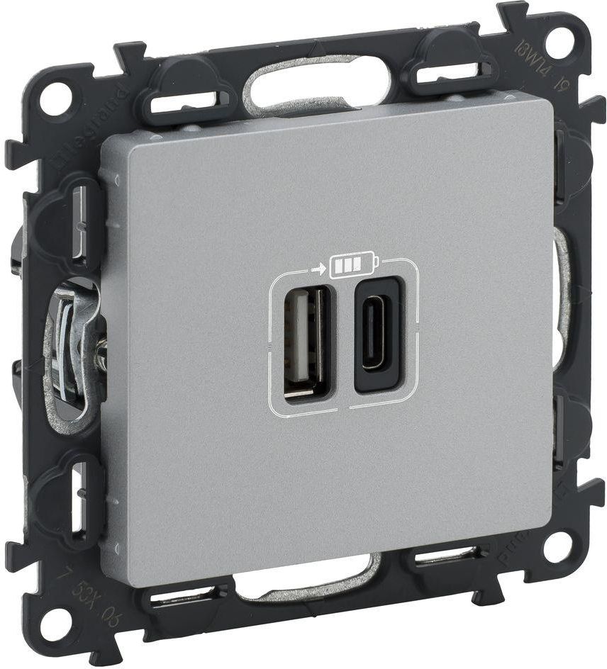 Legrand Ładowarka Podwójna Usb A+C 3A Aluminium 753306 - Opinie i ceny ...