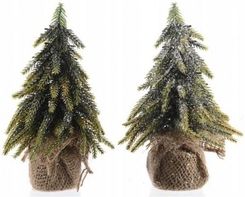 Zdjęcie Drzewko świąteczne choinka w jucie 20cm - Buk