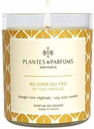 Plantes&Parfums Provence Świeca Zapachowa Perfumowana 180G Kolekcja Fall Winter By The Fireside Przy Kominku 2605