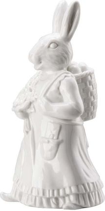Rosenthal Porcelanowy Królik Z Koszyczkiem Rabbit Collection Biały 14Cm RS0235080000188840