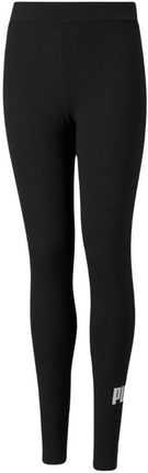 Legginsy Dla Dzieci Puma Ess Logo Leggings Czarne 587035 01