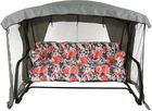 Huśtawka Ogrodowa Ravenna Lux Z Moskitierą A090-03Lb Patio