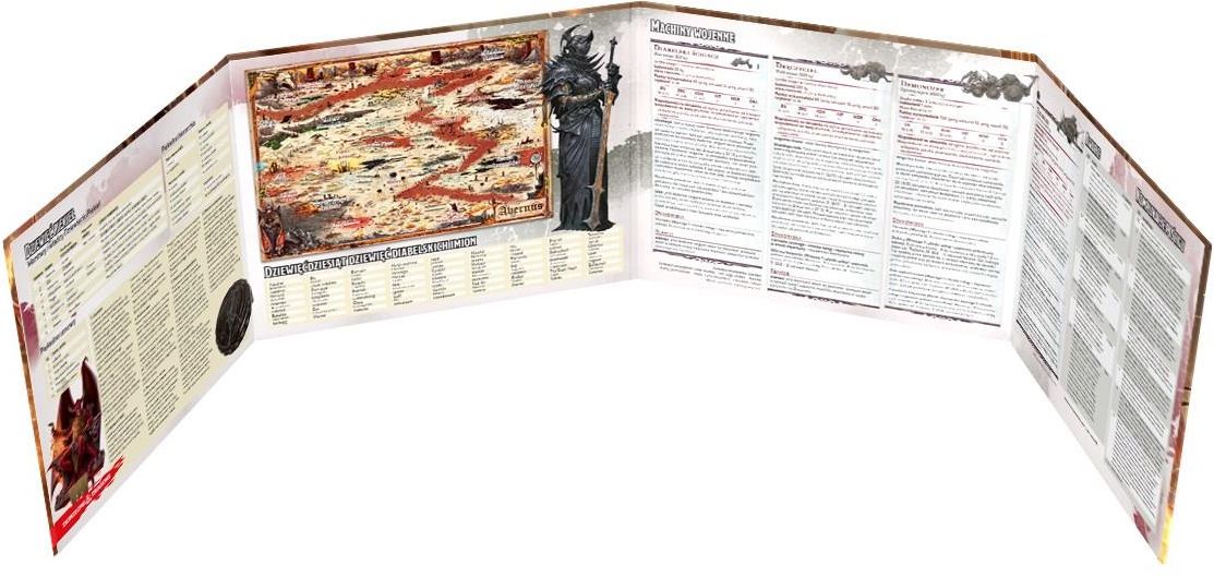Dungeons & Dragons: Baldur's Gate - Zstąpienie do Avernusa - Ekran Mistrza Podziemi - zdjęcie 1 Dungeons & Dragons: Baldur's Gate - Zstąpienie do Avernusa - Ekran Mistrza Podziemi