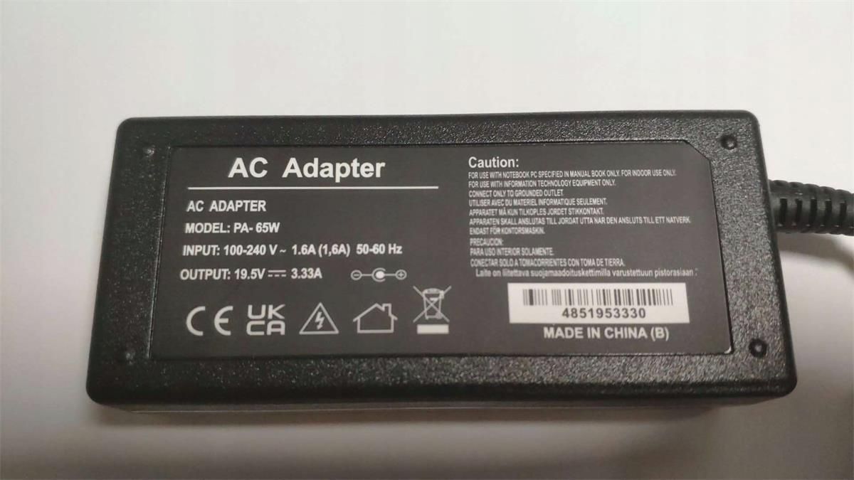 LEGPAP 詳細不明 Zasilacz do laptopa HP NOWY ORYGINALNY ZASILACZ 45W 19,5V TPN-DA16