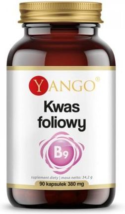 Yango Kwas foliowy witamina B9 90 kapsułek