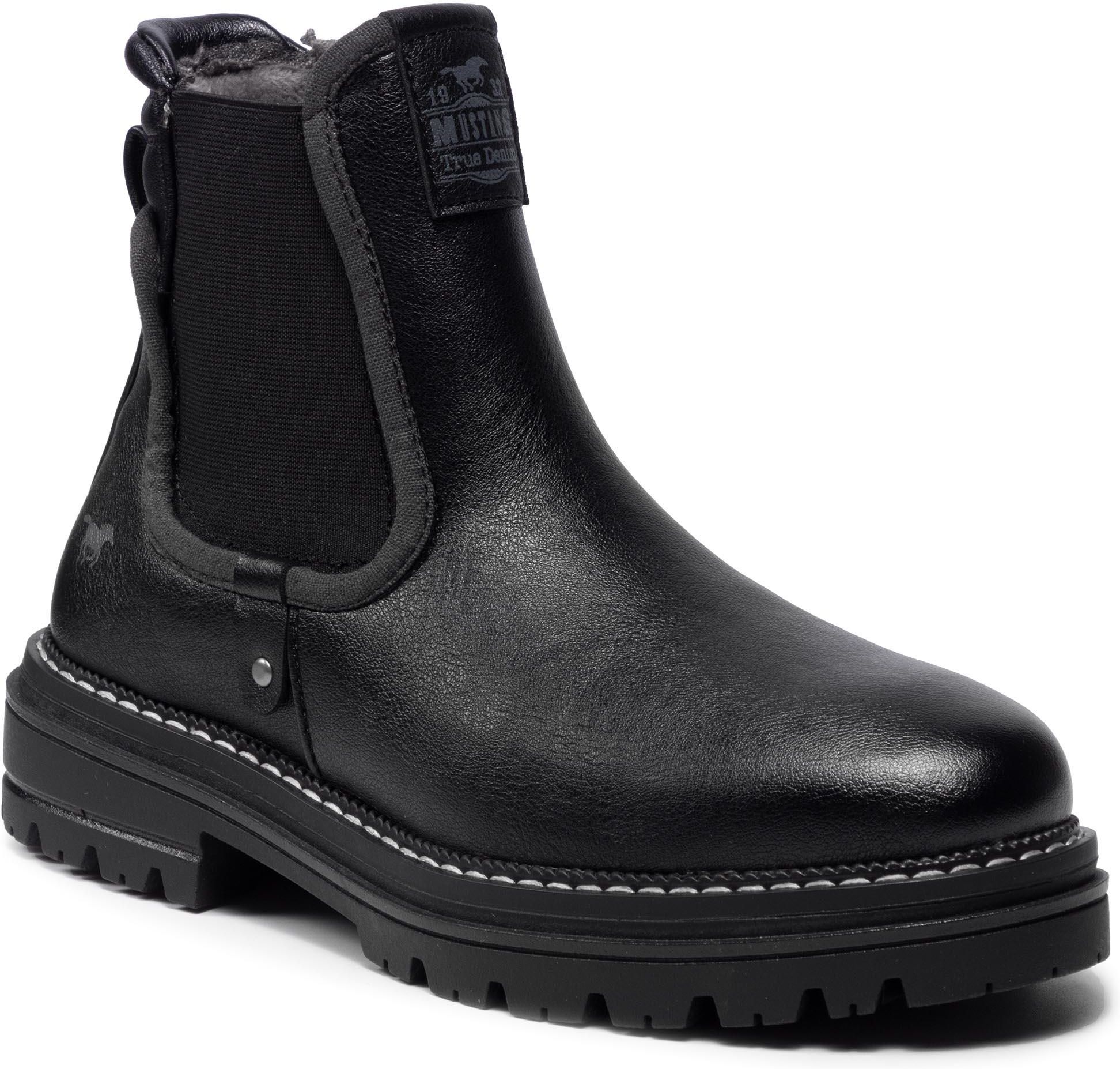 MUSTANG Stivaletti Donna 1398-505 – Con Lacci E Zip Laterale, Morbidi E Comodi