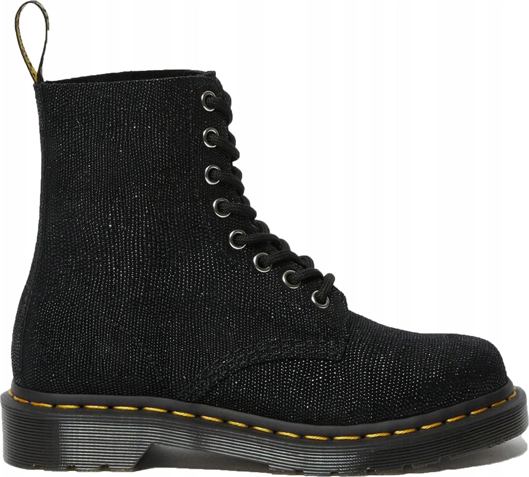 Doc martens outlet glitter noir