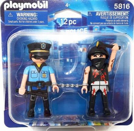 Playmobil 5816 Ludziki Zestaw Policjant Złodziej