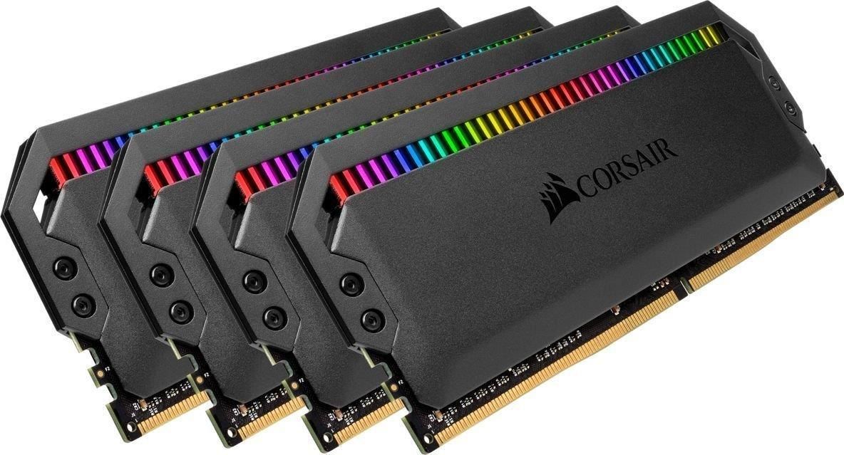 Pamięć RAM Corsair Dominator Platinum RGB, DDR4, 128 GB, 3200MHz, CL16 (CMT128GX4M4C3200C16) Pamięć RAM Corsair Dominator Platinum RGB, DDR4, 128 GB, 3200MHz, CL16 (CMT128GX4M4C3200C16)