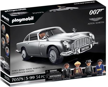 Playmobil 70578 James Bond Zestaw Z Samochodem Aston Martin Db5 Goldfinger Edition 
