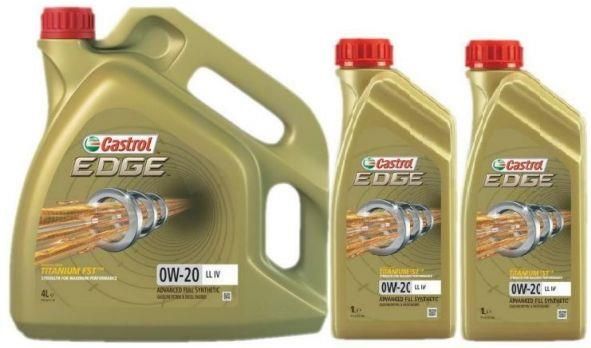 Castrol EDGE Professional LL IV FE 0W-20 | 6 Litres | Buy Motor Oil