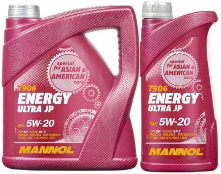 Mannol Energy Ultra Jp 5W20  5L